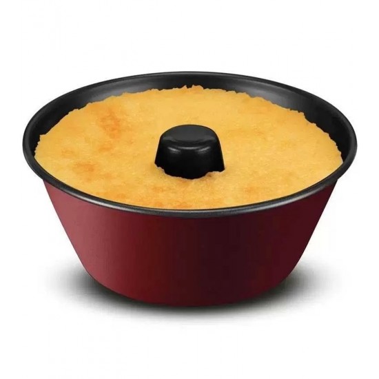 Assadeira 20cm 2 Litros Pudim Bolo Perfeito Revestimento Antiaderente